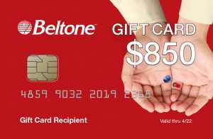 beltone gift card