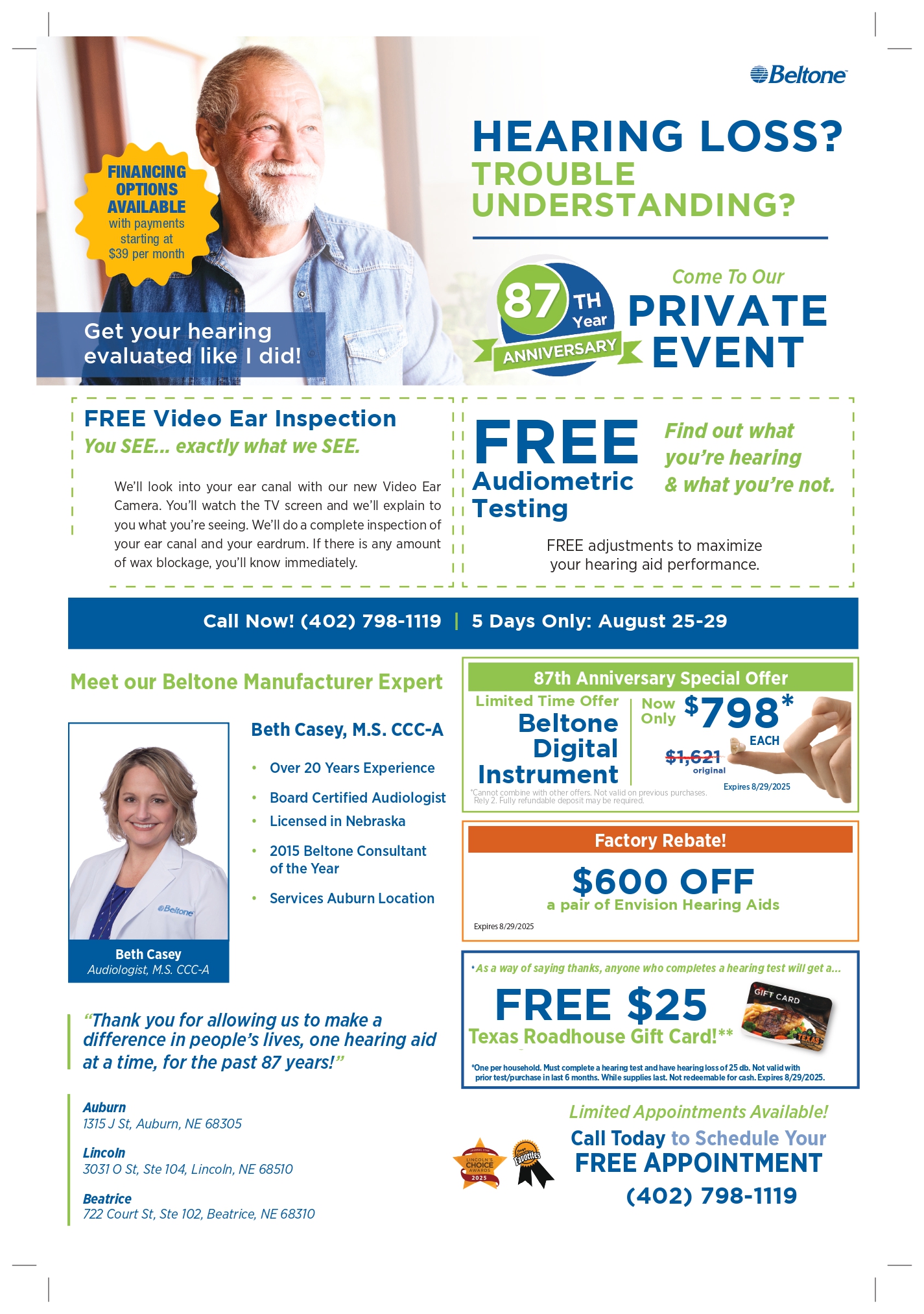 Auburn Flyer August 25–29, 2025