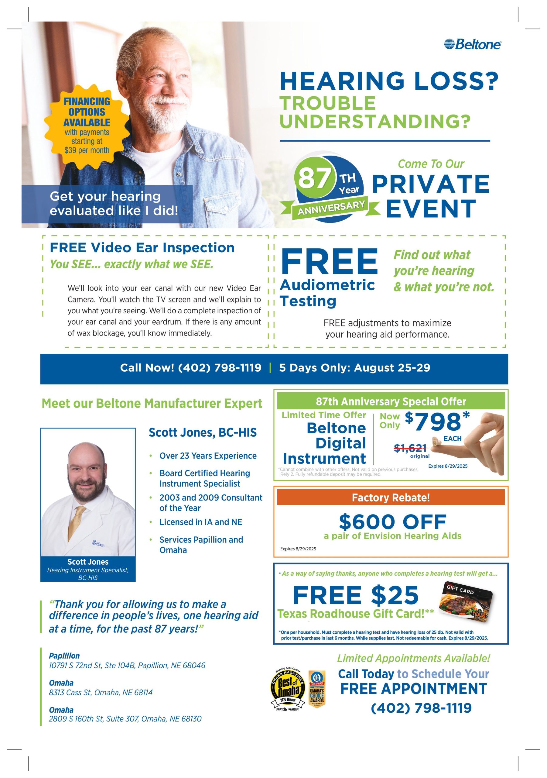 Papillion Flyer August 25–29, 2025